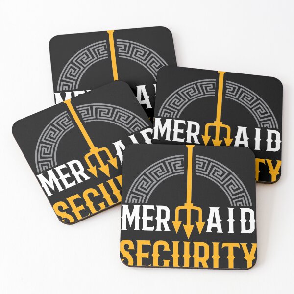 Item preview, Mermaid Security design, Ocean graphic, Merman Tee designed and sold by Lisbob.
