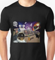 Astronaut Invaders In The Cadillac Desert Unisex T-Shirt