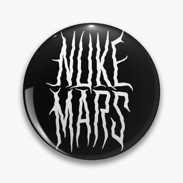 Item preview, Nuke Mars (Metal Font) designed and sold by ReclusNoir.
