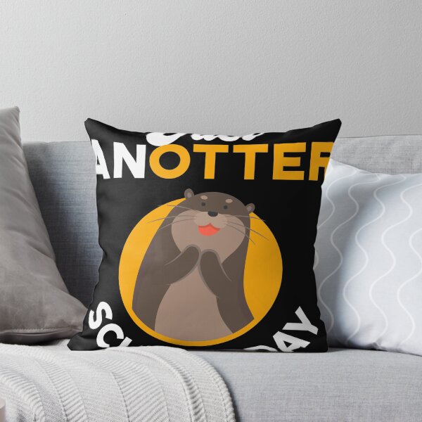 Item preview, Just Anotter School Day graphic, Otter Tee, School print designed and sold by Lisbob.