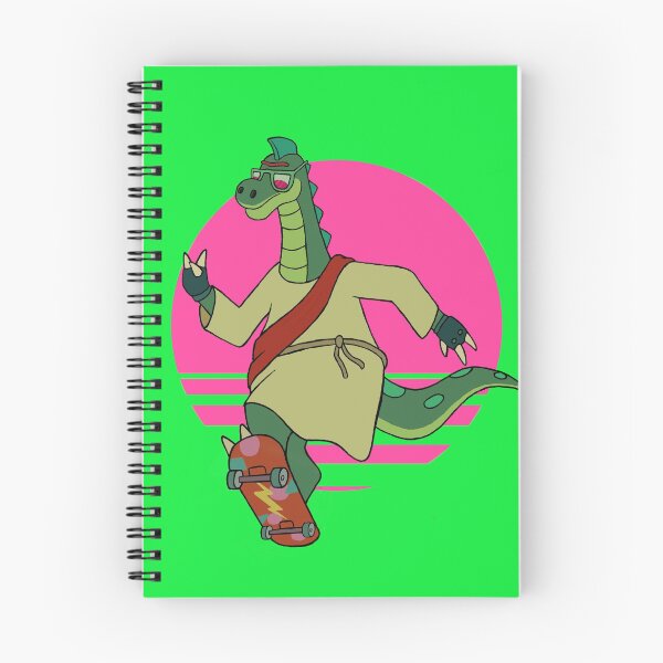 Item preview, Biblesaurus, the skateboarding christian dinosaur (no text) designed and sold by Lobsterbots.
