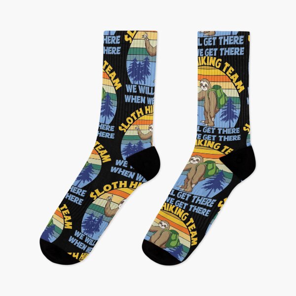Item preview, Funny Sloth Hiking Team designed and sold by evadeedesigns.