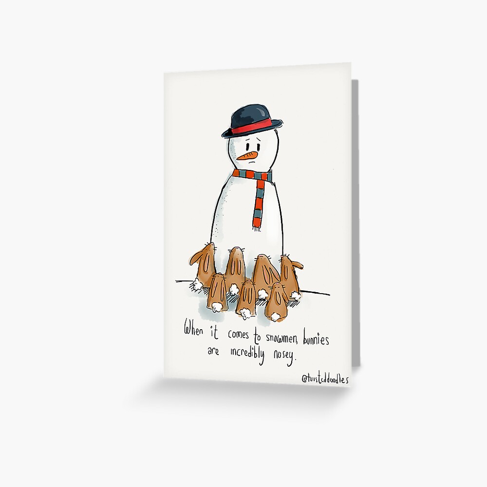 Item preview, Greeting Card designed and sold by twisteddoodles.