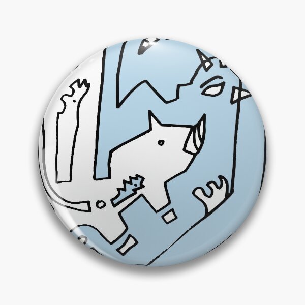 Item preview, Blue dog designed and sold by Cristóbal Peña y Lillo.