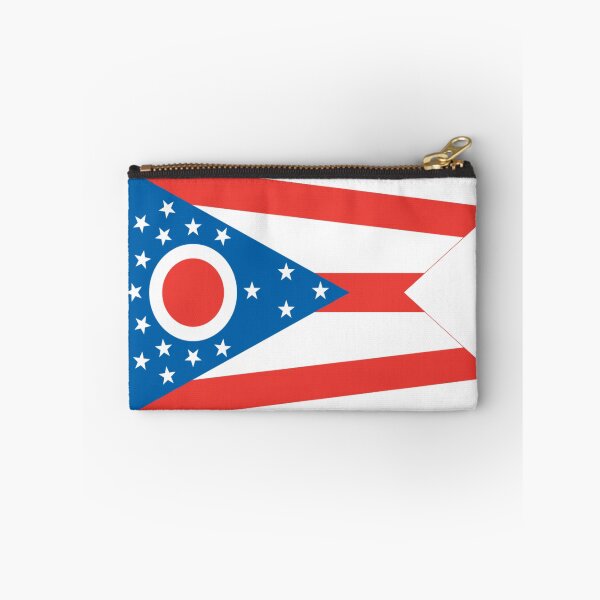 Item preview, OHIO STATE FLAG PRIDE MASK PIN TEE designed and sold by denisetees.