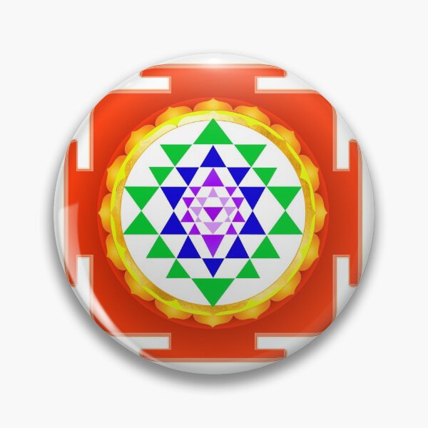 Item preview, Sri Yantra With Faux Gold Foil designed and sold by PixDezines.