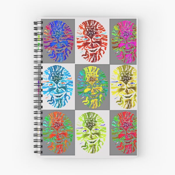 Item preview, Rainbow Many Batik Stamp Faces designed and sold by AuntyReni.
