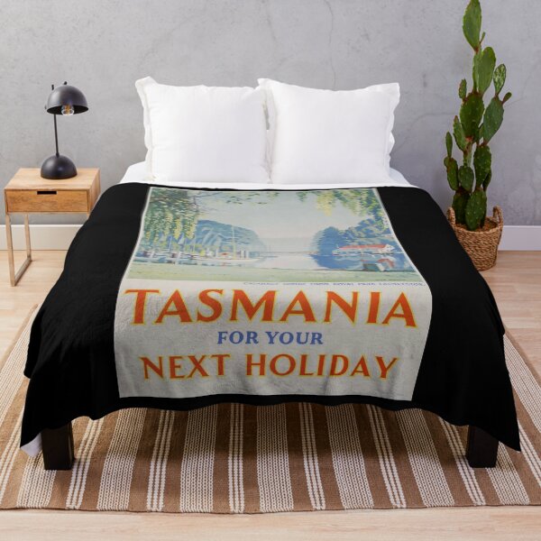 Artikelvorschau, Tasmania for your next Holiday vintage travel poster entworfen und verkauft von stickart-marek.