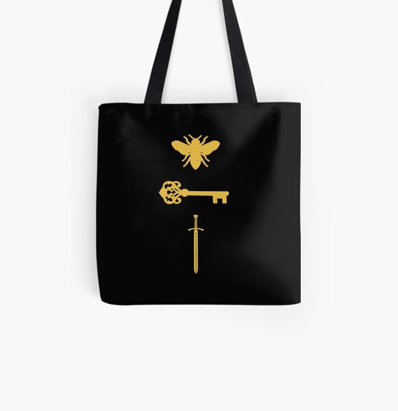 The Starless Sea Bee Key Sword All Over Print Tote Bag