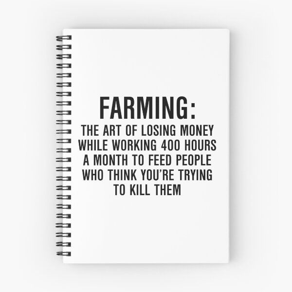 Item preview, Farming the art of losing money while working 400 hours a month designed and sold by allthetees.