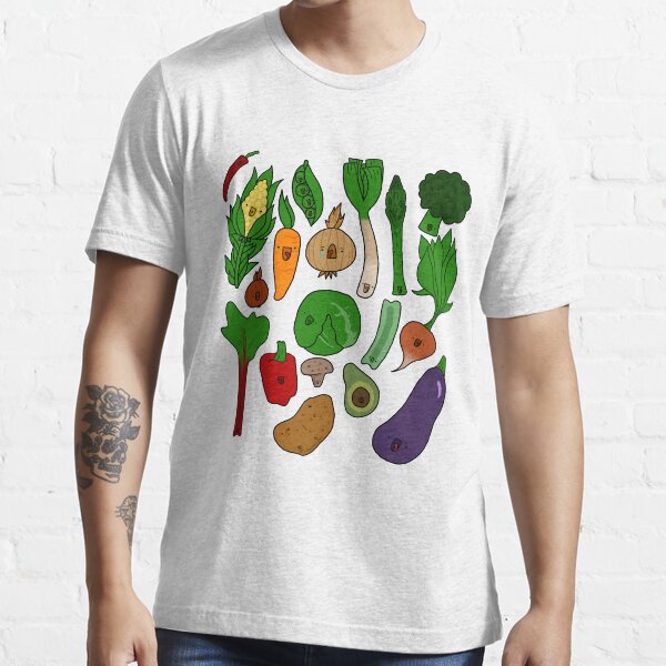 "Happy Veggies" Tshirt for Sale by geothebio Redbubble veggies t