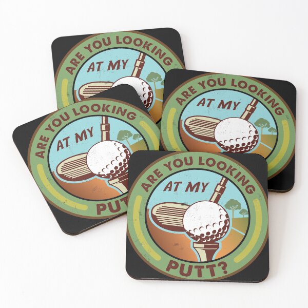 Item preview, Funny Golf Pun Looking At My Putt Joke graphic designed and sold by Lisbob.