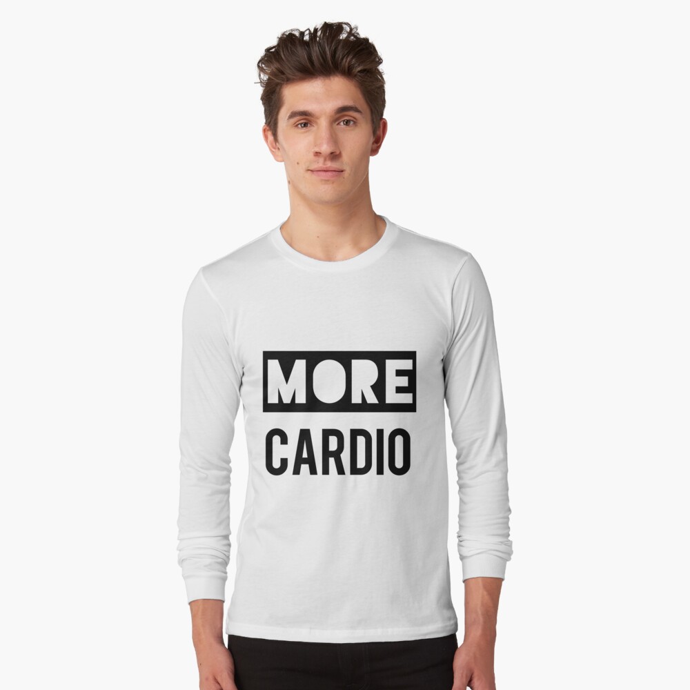 More cardio Design Essential T Shirt for Sale by Mo store Redbubble