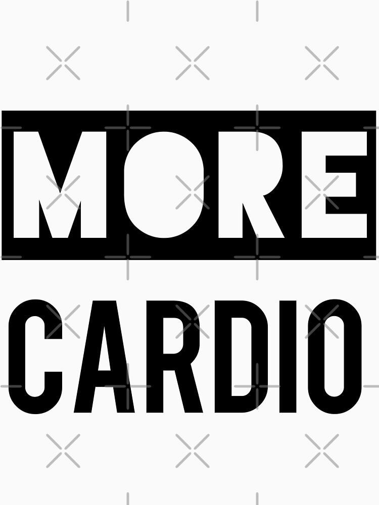 More cardio sale