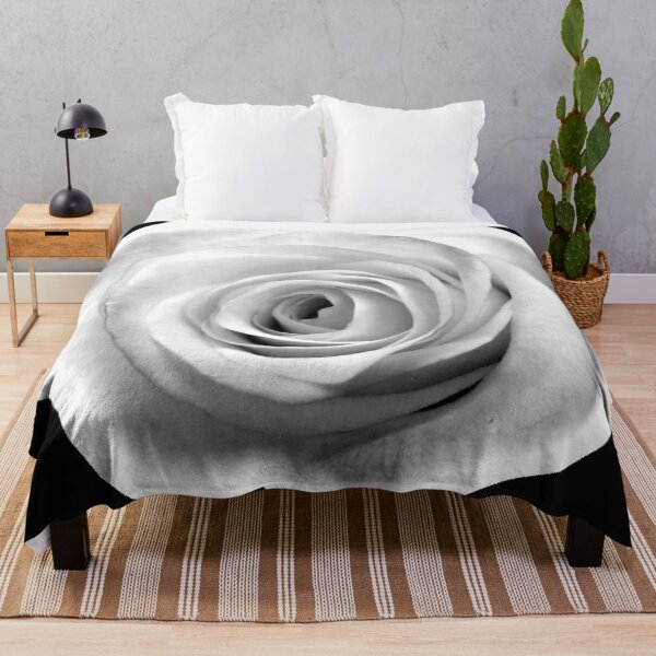 Item preview, Pretty Rose Gray-scale designed and sold by IgniteWithin.