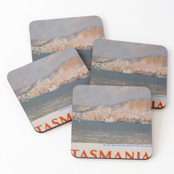 Artikelvorschau, Tasmania for your next Holiday vintage travel poster entworfen und verkauft von stickart-marek.