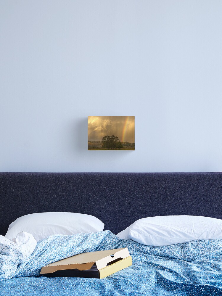 Thumbnail 2 of 3, Canvas Print, Stormy Sunset designed and sold by theoddshot.