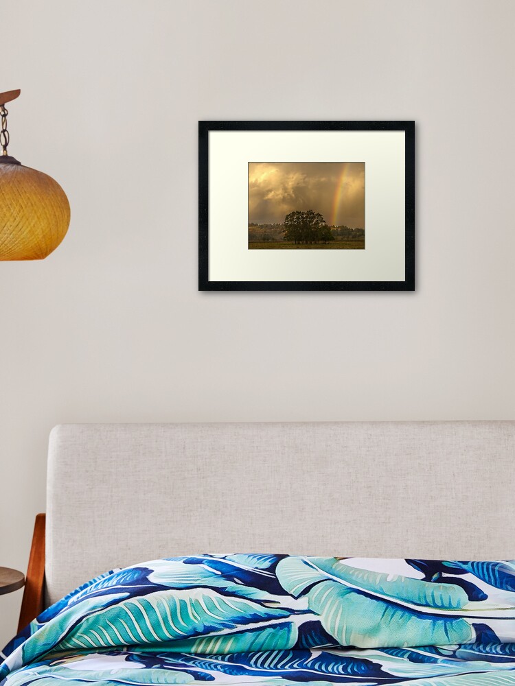 Thumbnail 2 of 7, Framed Art Print, Stormy Sunset designed and sold by theoddshot.