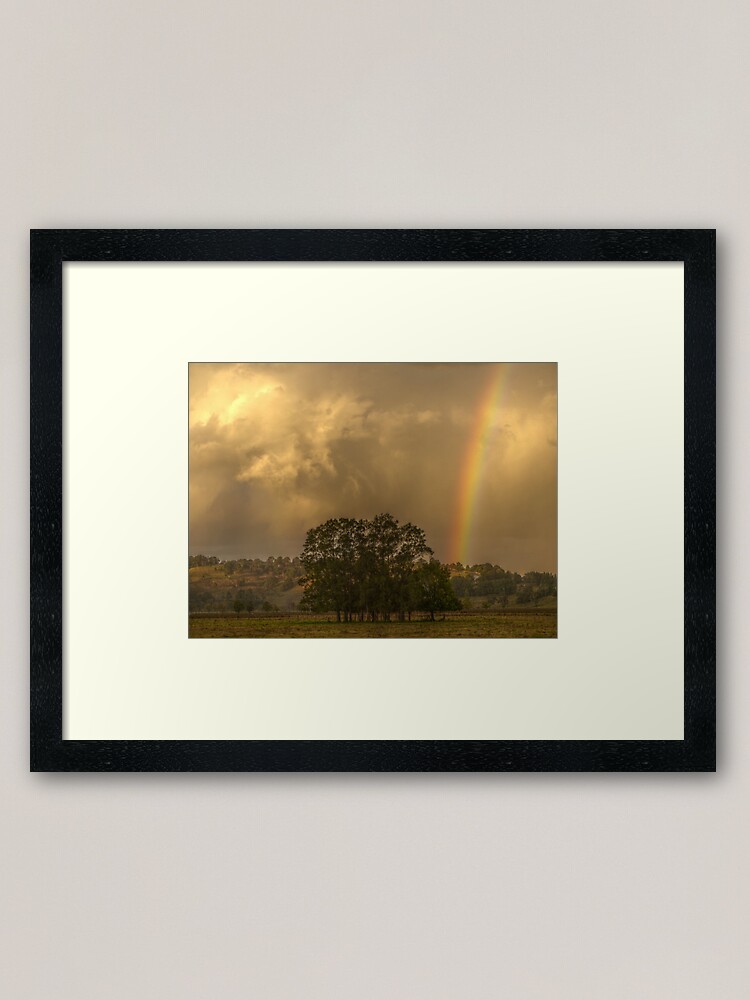 Thumbnail 1 of 7, Framed Art Print, Stormy Sunset designed and sold by theoddshot.