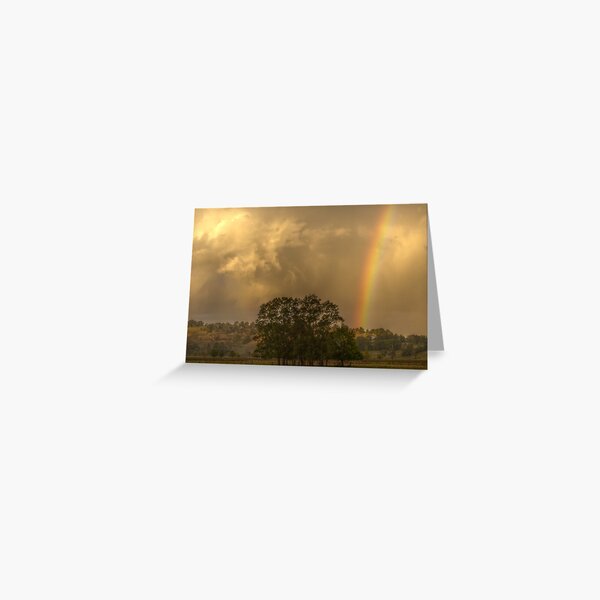 Stormy Sunset Greeting Card