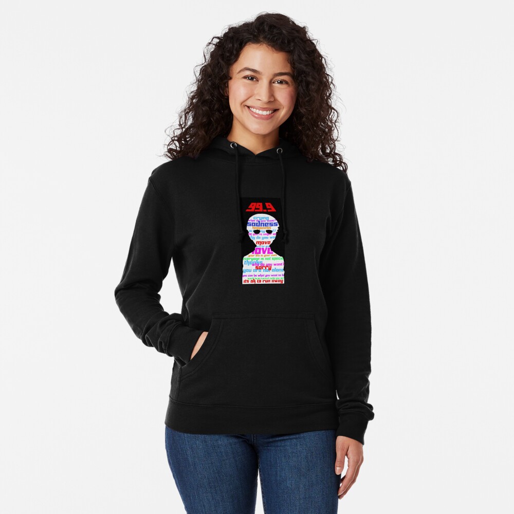 "99.9 Mob Psycho 100 Wallpaper" Lightweight Hoodie by Pwekachu | Redbubble