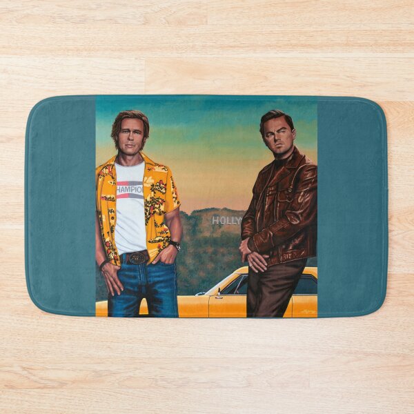 Item preview, Brad Pitt and Leonardo DiCaprio in Hollywood Painting designed and sold by PaulMeijering.