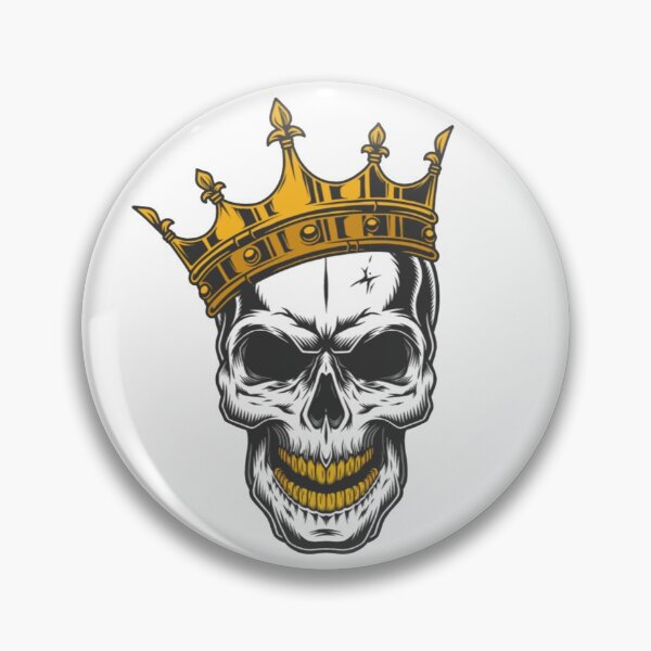 Item preview, boss king skull designed and sold by Tijn-W-B.