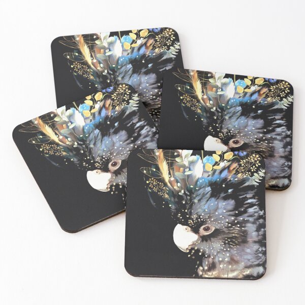 Item preview, Blue Black Cockatoo designed and sold by InkheArt  Designs.