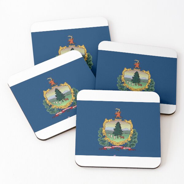 Item preview, VERMONT STATE FLAG PRIDE MASK PIN TEE designed and sold by denisetees.