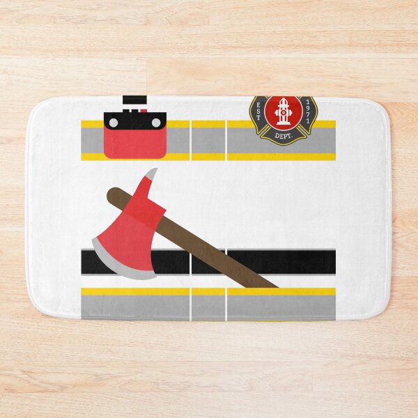 Item preview, Firefighter Uniform print, Bunker Gear graphic, Costume Tee designed and sold by Lisbob.