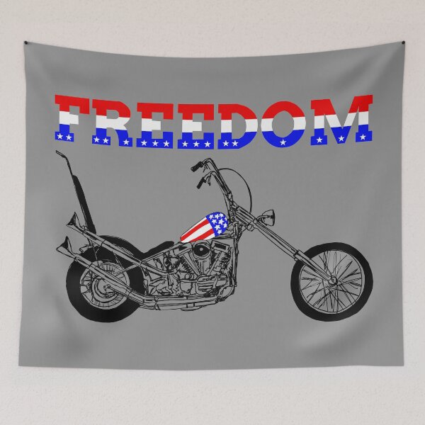 Item preview, chopper captain american freedom designed and sold by shtem.