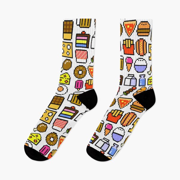 Item preview, 8 bit Foodie v2 designed and sold by artlahdesigns.