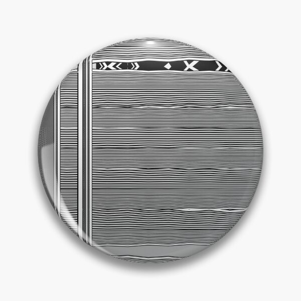 Artikelvorschau, monochromes Design ist leistungsstark. Dieses gemusterte Schwarz-Weiß-Muster eignet sich hervorragend für Kleidungsstücke und Wohnkultur. Ursprünglich mathematisch in seiner Konstruktion entworfen und verkauft von shirtdan.
