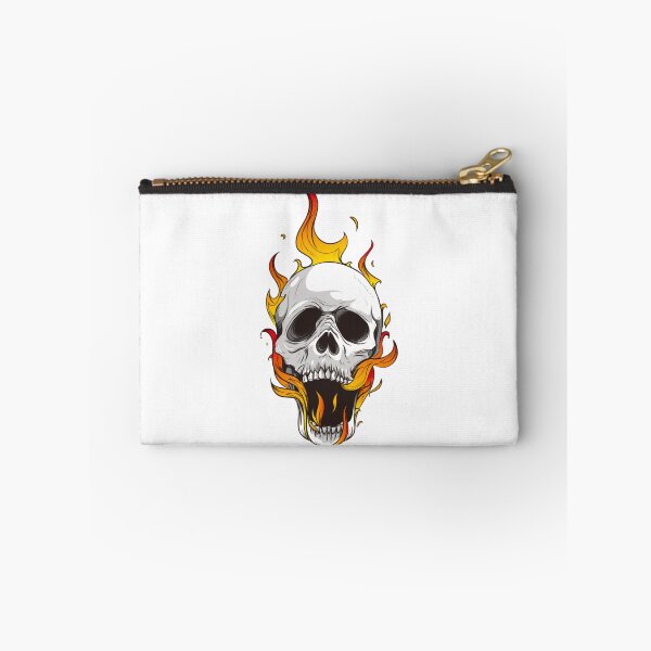 Item preview, fire skull designed and sold by Tijn-W-B.