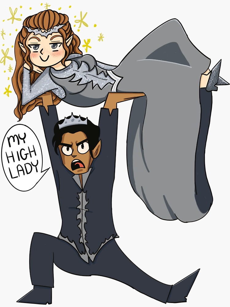 High Lady of the Night Court by StephNSketch