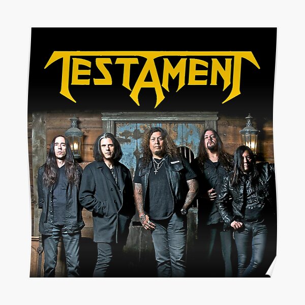 "testament" Poster by ste8fjurnn Redbubble
