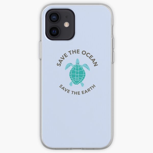 Save the ocean iPhone Soft Case