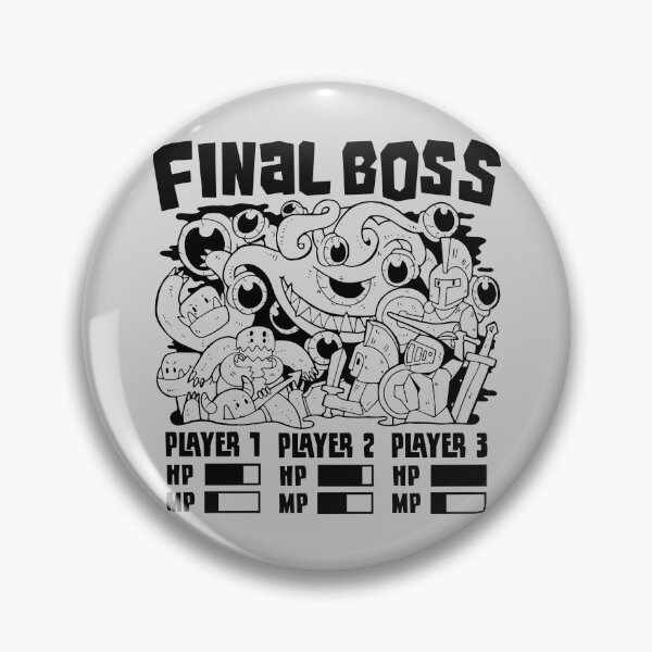 Item preview, Final Boss designed and sold by artlahdesigns.