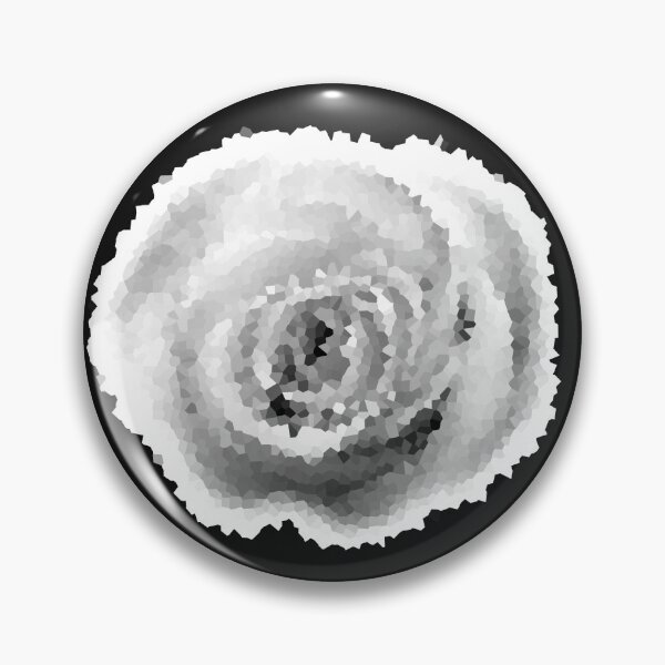 Item preview, Pretty Rose Gray-scale - Pix-elate designed and sold by IgniteWithin.