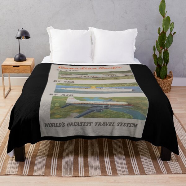 Item preview, Canadian Pacific vintage travel poster designed and sold by stickart-marek.