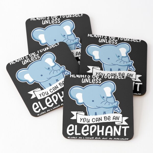 Item preview, Only Elephants Should Wear Ivory print, Save The Elephants designed and sold by Lisbob.