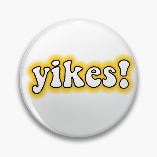 Item preview, yikes! yellow designed and sold by kellygrubaugh.
