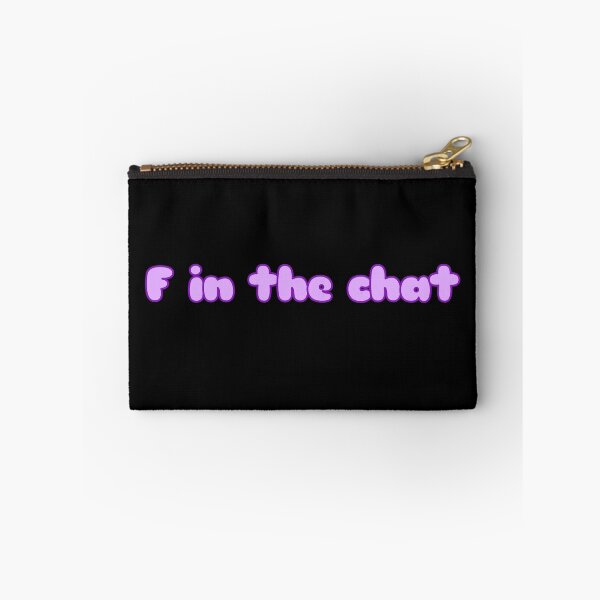 Item preview, F IN THE CHAT PINK GRAPHIC designed and sold by heyjessicaho.