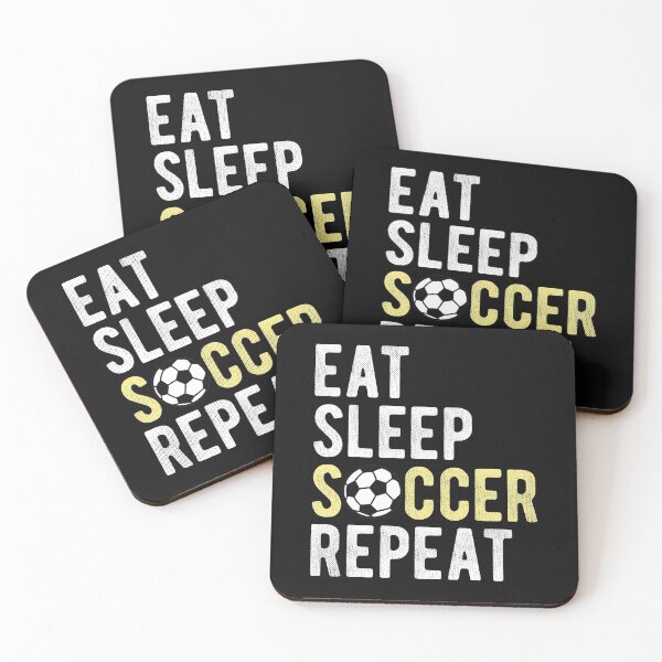 Item preview, Eat Sleep Soccer Repeat designed and sold by EstelleStar.