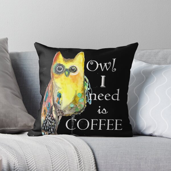 Coffee Throw Pillow