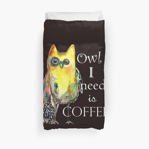Coffee Duvet Cover