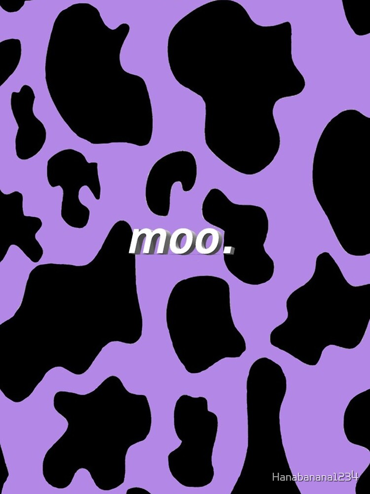 purple cow wallpaper