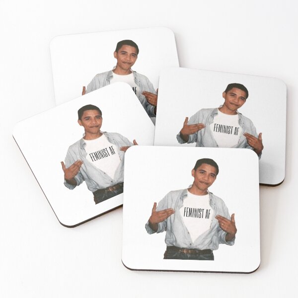 Item preview, feminist af obama designed and sold by sarap987.