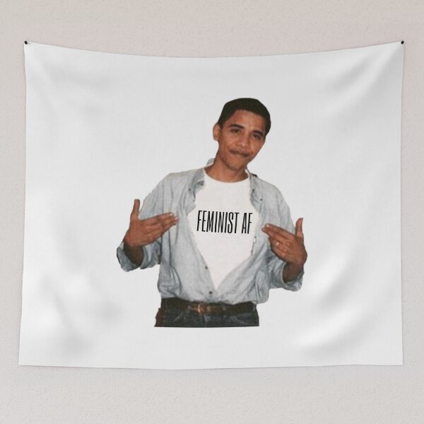 Item preview, feminist af obama designed and sold by sarap987.