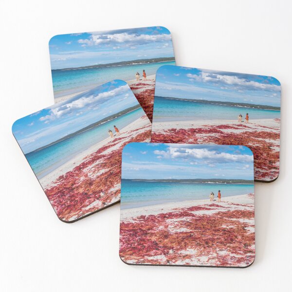 Item preview, Red Seaweed and Blue Water, Hyams Beach NSW designed and sold by PHphotographyAU.